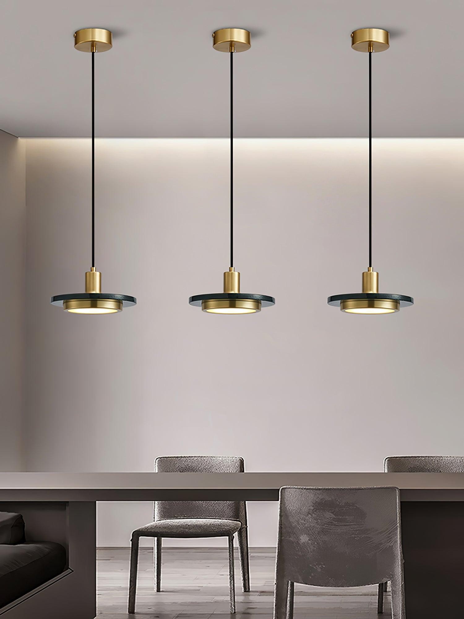 Double Circle Pendant Light M74