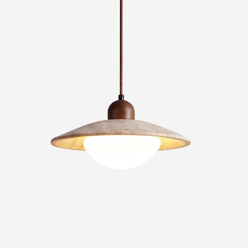 Wood Retro Wabi-Sabi Style Pendant Lamp M281