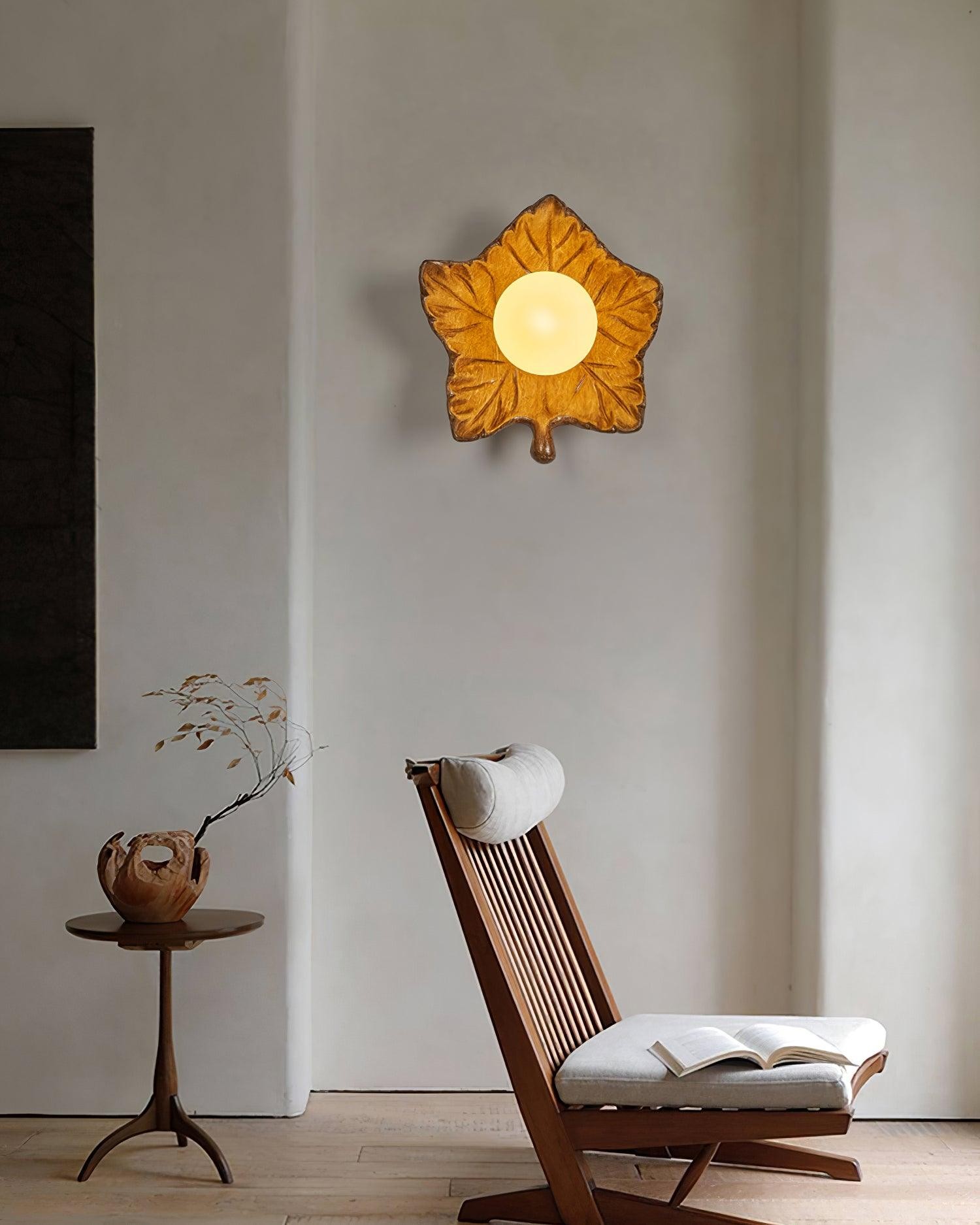 Maple Leaf Wall Light M362