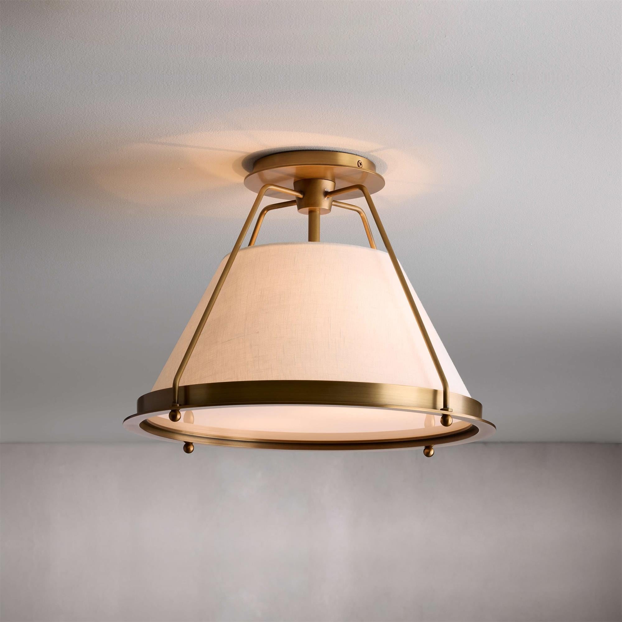 Shelton Flushmount Ceiling Lamp D540