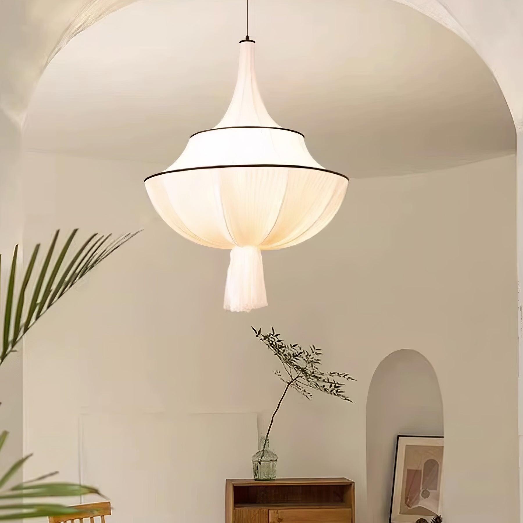 Fabric Art Decorative Pendant Lamp M358