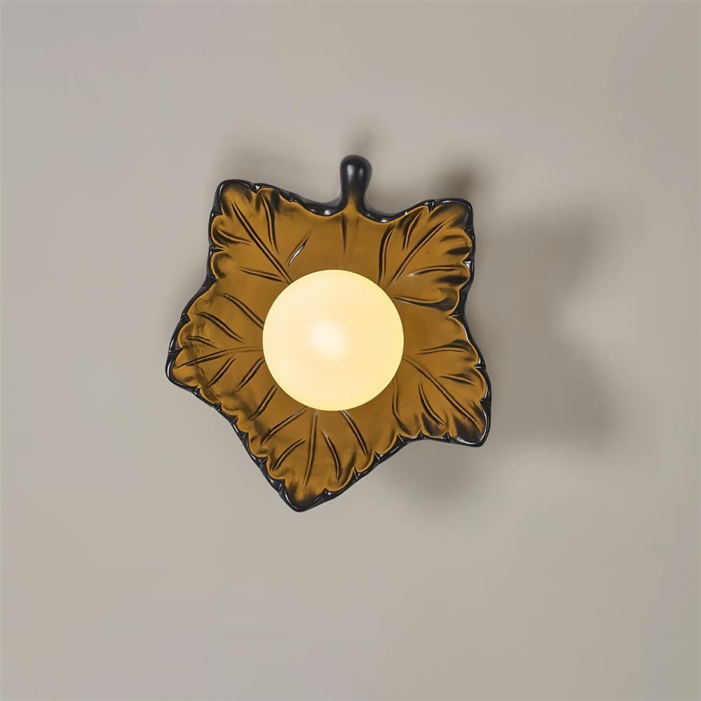 Maple Leaf Wall Light M362