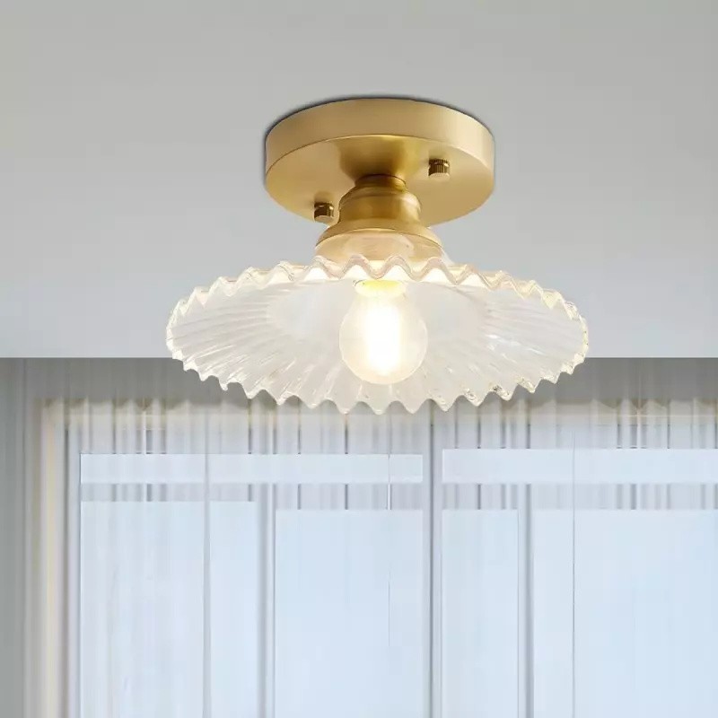Japanese Retro Glass Ceiling Lamp S60