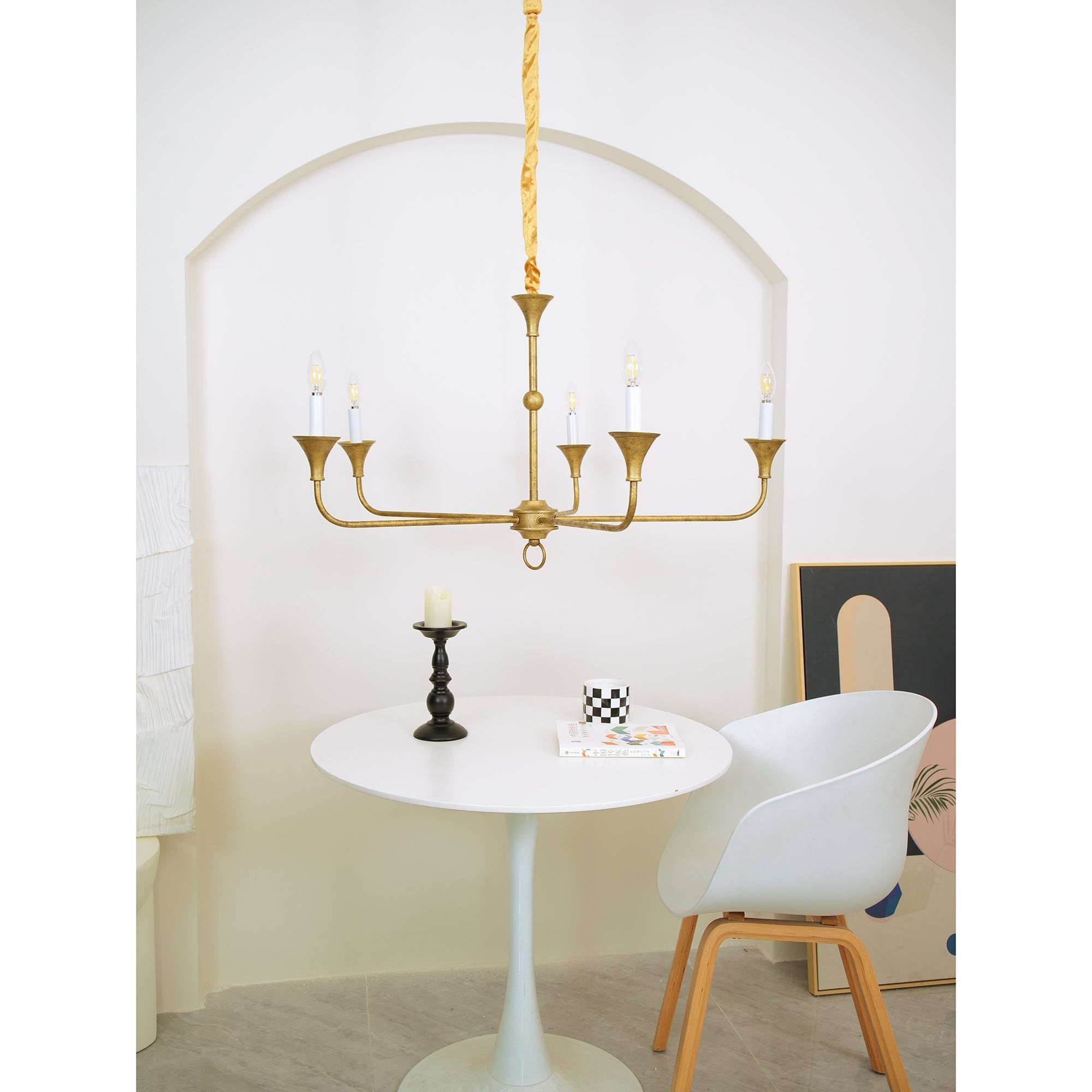 Mid Century Vintage Chandelier M126