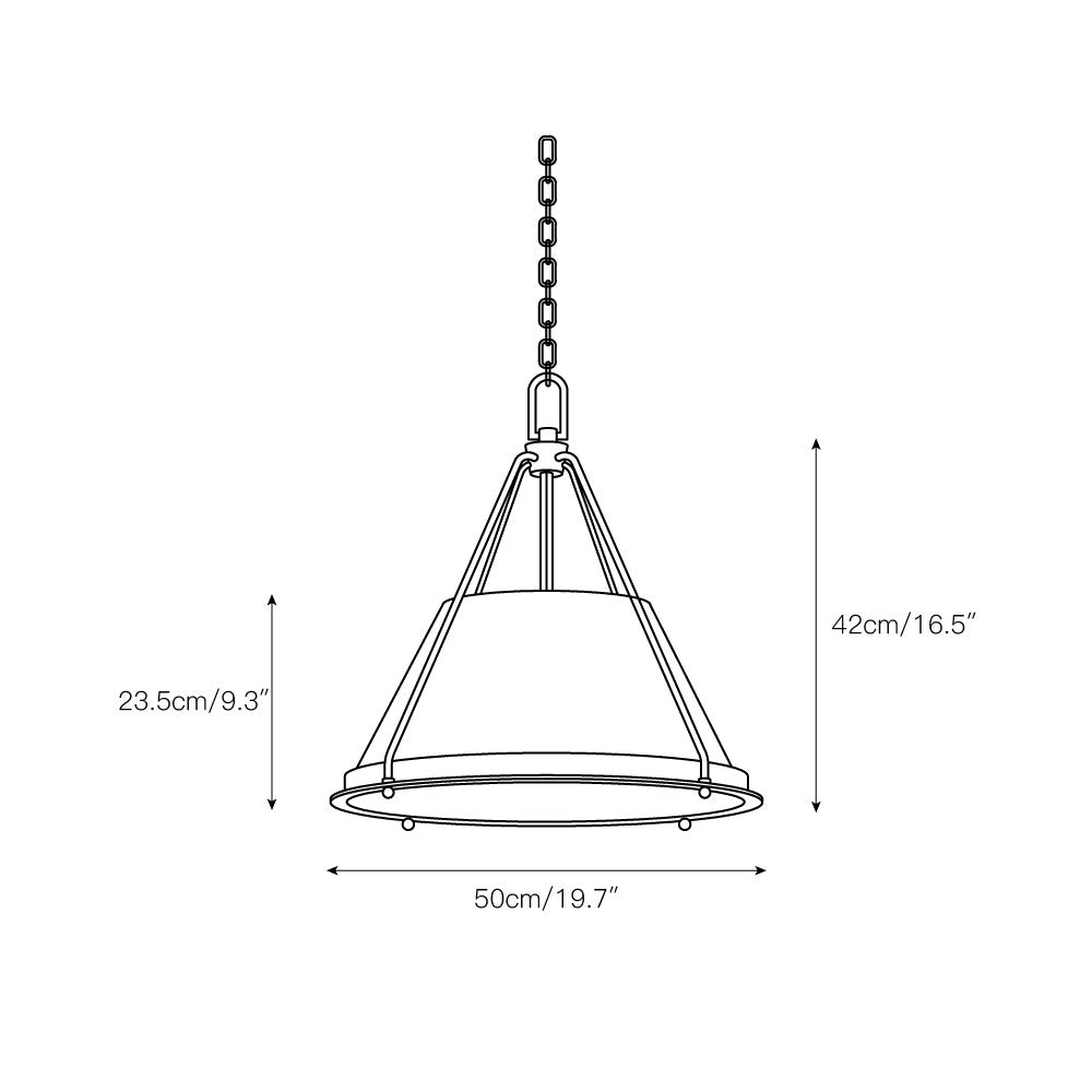 Shelton Pendant Light D537