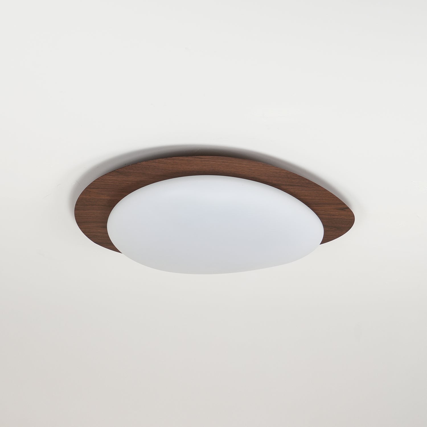 Pebble Walnut Ceiling Light M440