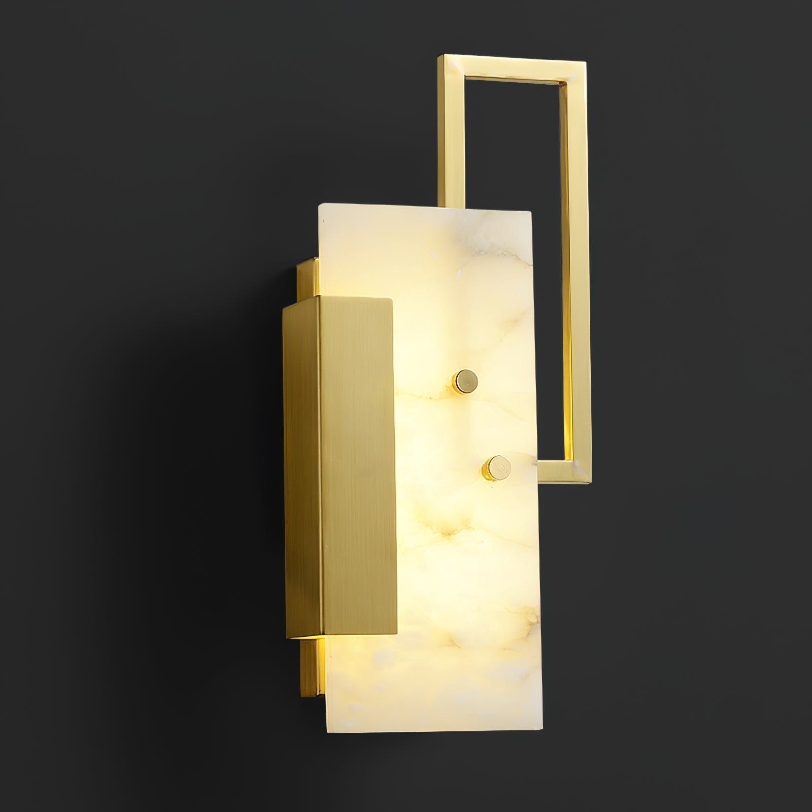 Althea Alabaster Wall Sconce D396