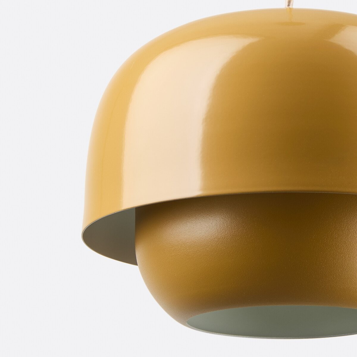 Clinco Retro-Modern Metal Pendant - Dual Shade Dome Light T413