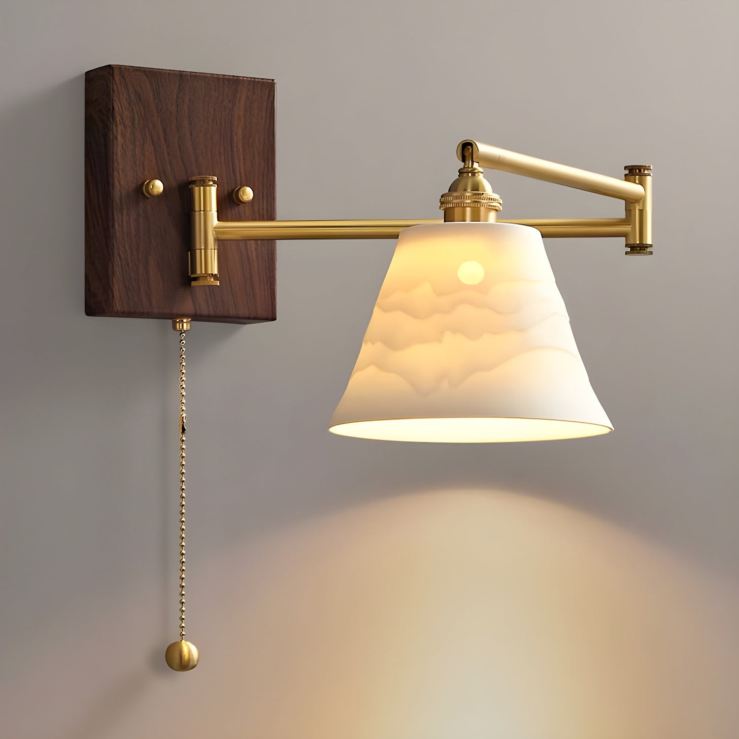 Ceramic Geometry Wall Lamp M483