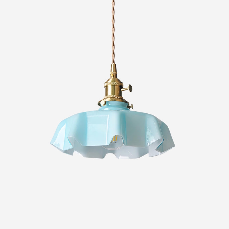 Skirted Ripple Pendant Lamp D245