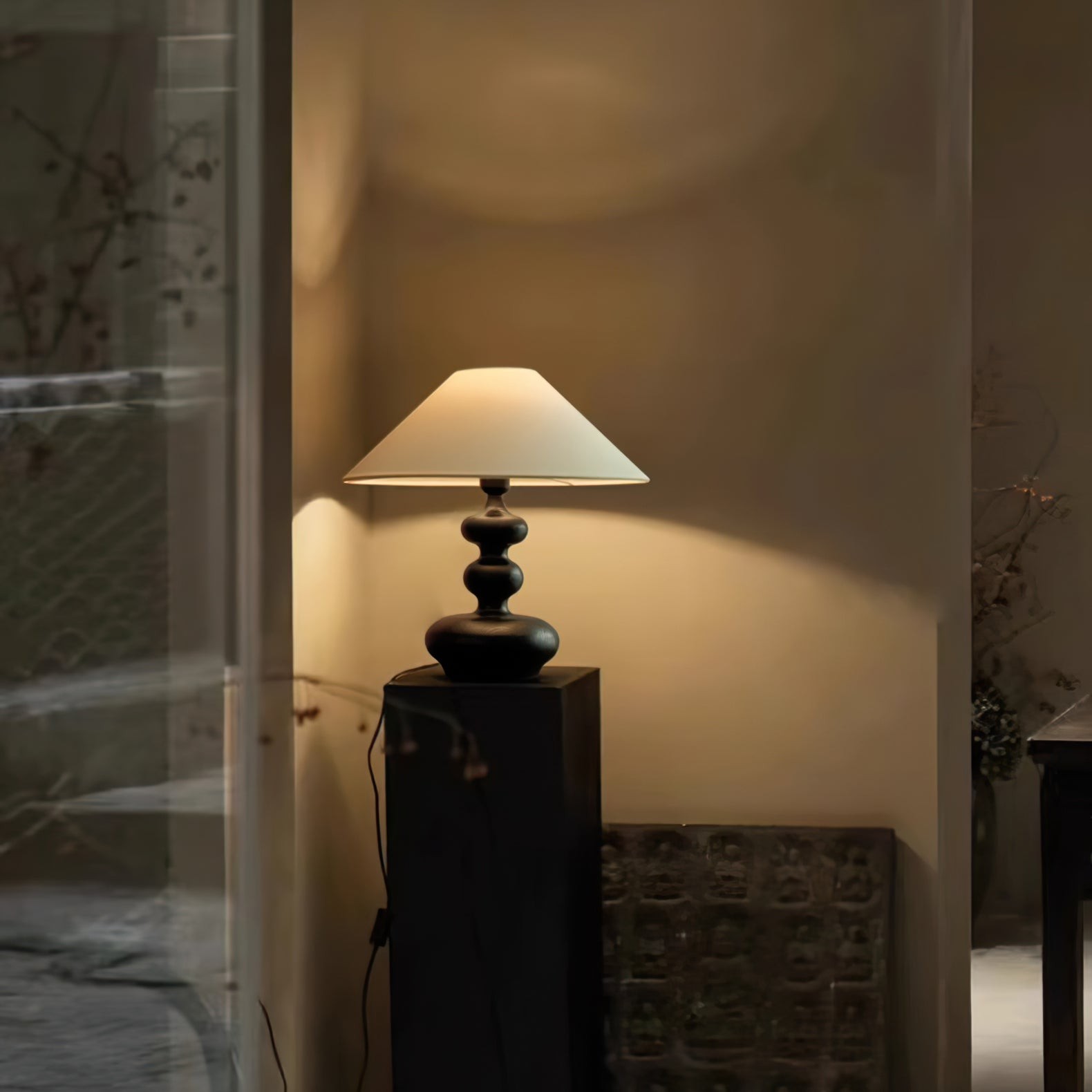 Nordic Retro Solid Wood Table Lamp M161