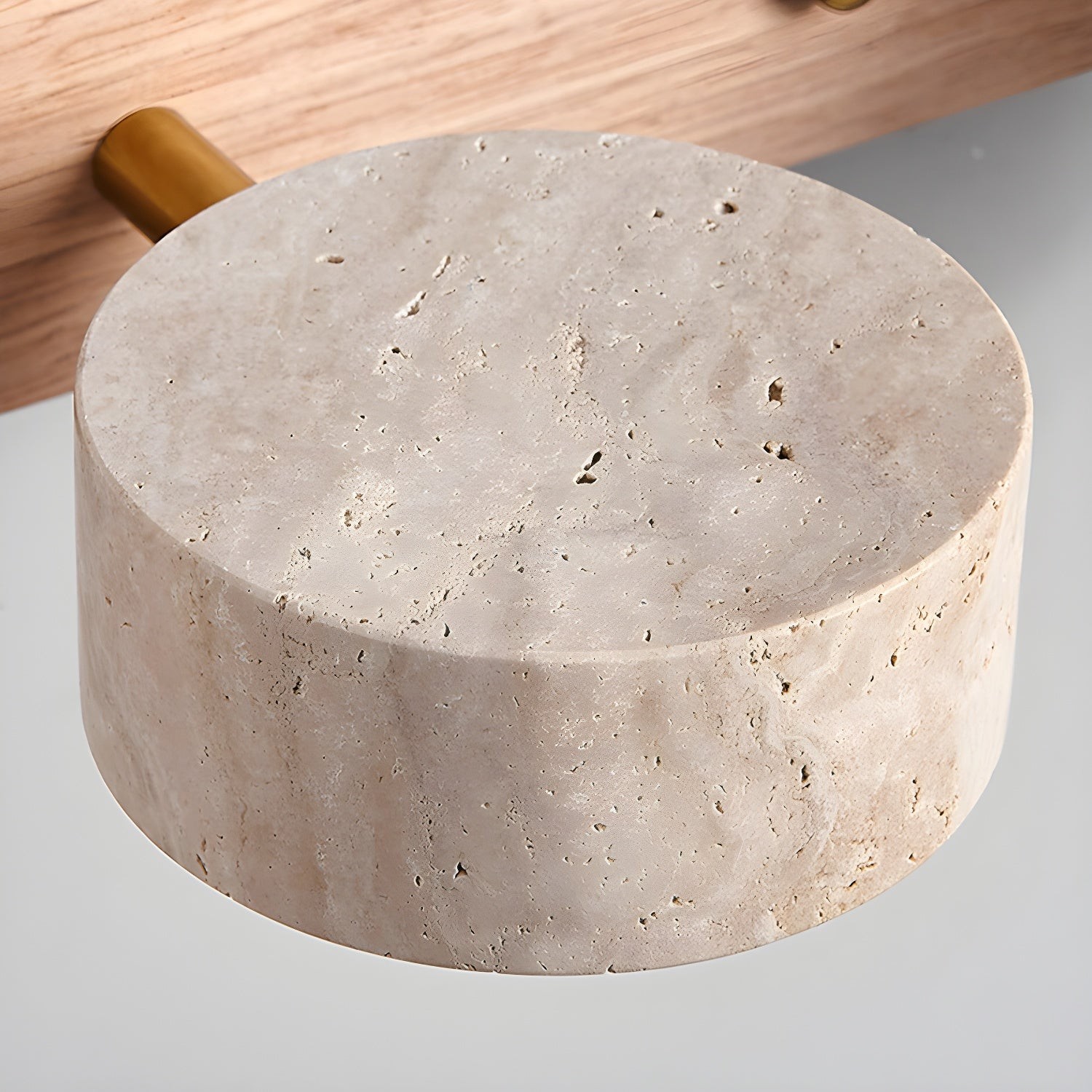 Natural Travertine Dual Wall Lamp G115