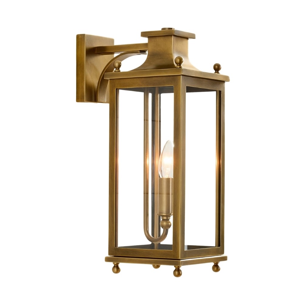 Yolvira Outdoor Wall Light Sconce - Versatile Metal Lantern T194