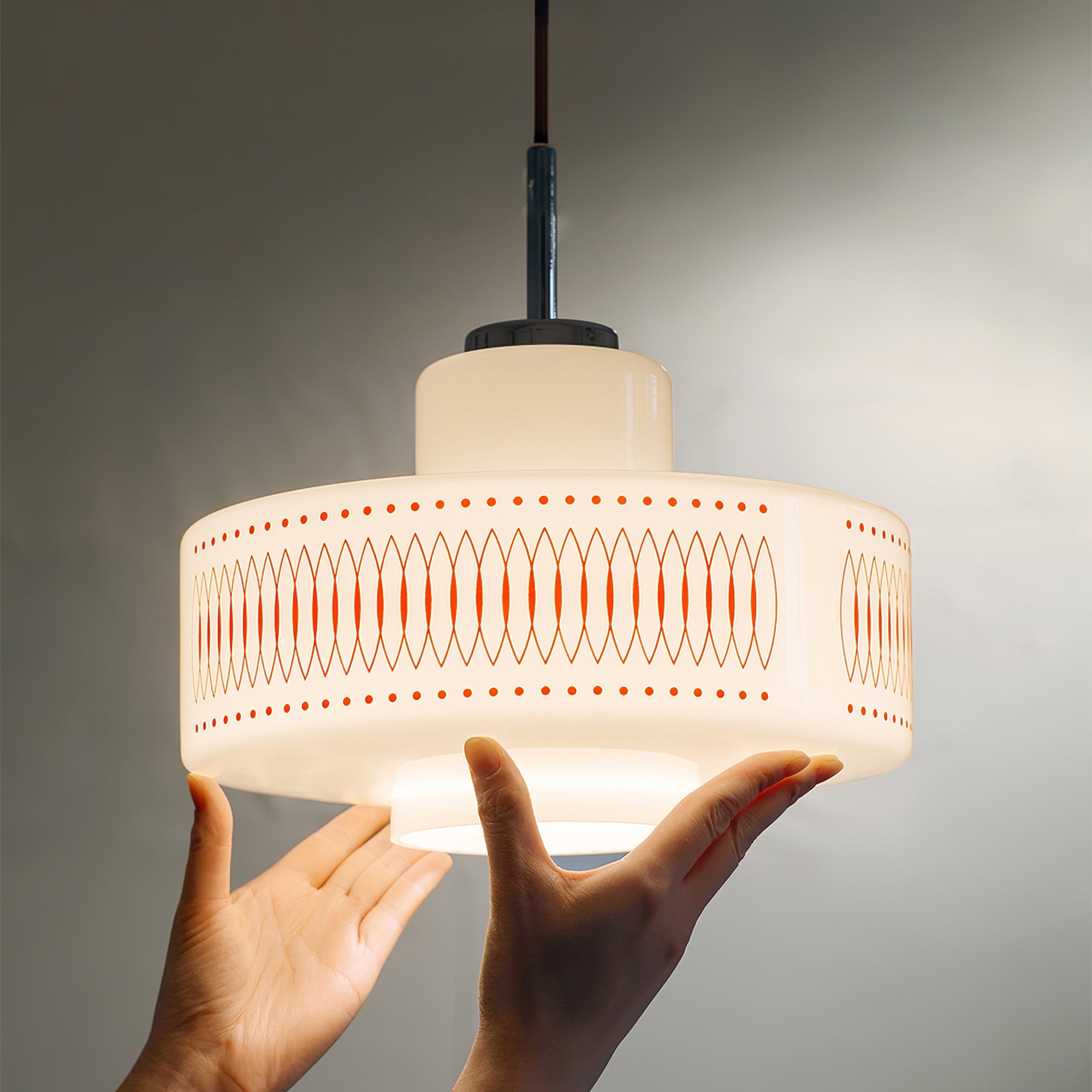 Modern Gourd shape Glass Pendant Lamp M584