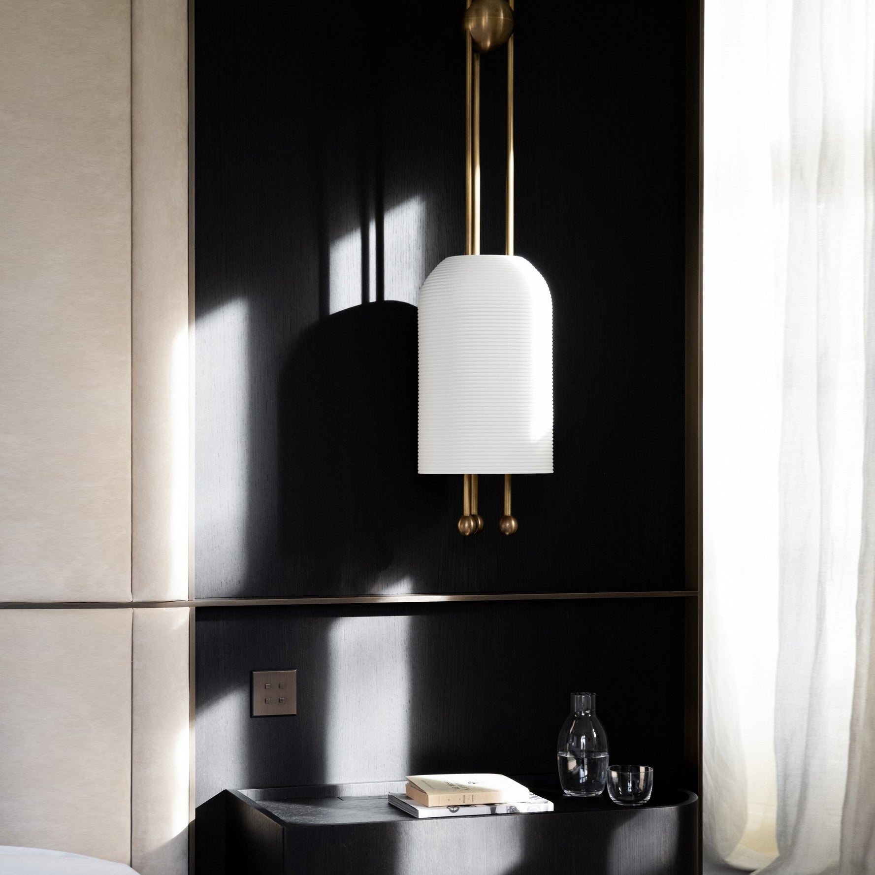 Lantern Glass Pendant Lamp D479