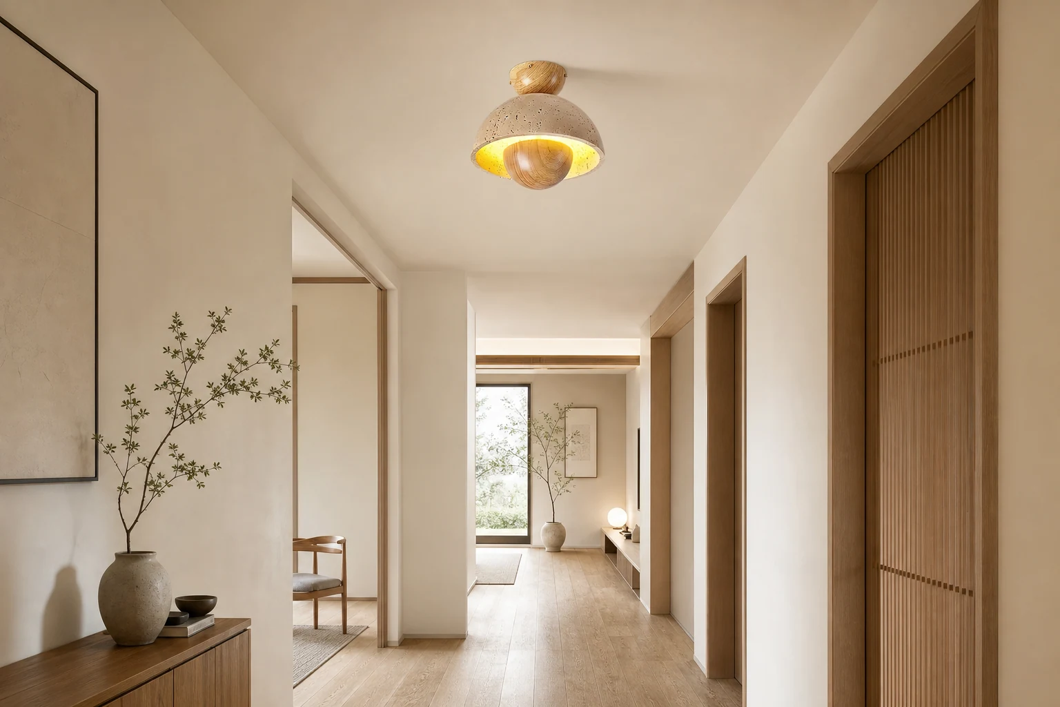 Scena lifestylowa z lampą sufitową M189 w kontekście