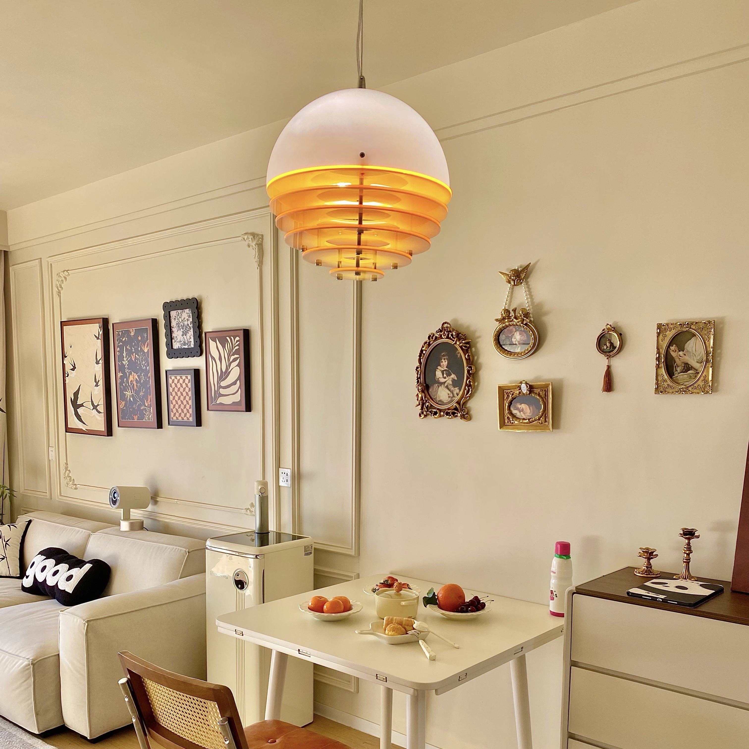Bauhaus Sunset Ambient Pendant Lamp - Glass Acrylic Pendant Lamp S192