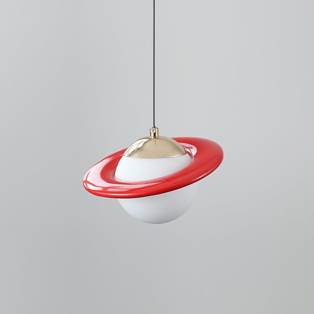 Romantic Saturn Planet Pendant Lamp for Bedroom M519