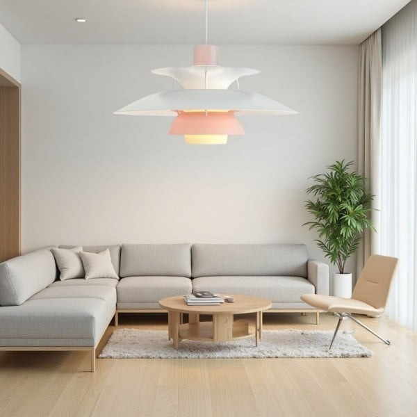Danish UFO Design Kitchen Pendant Lamp
