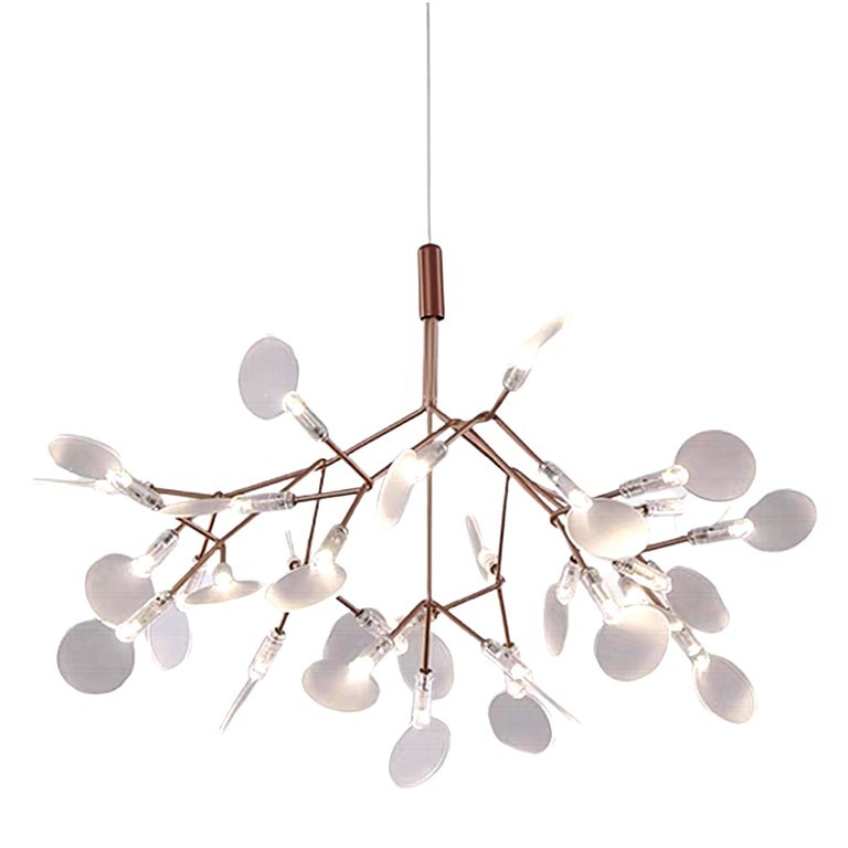 Scandinavian Branching LED Chandelier for Living Room