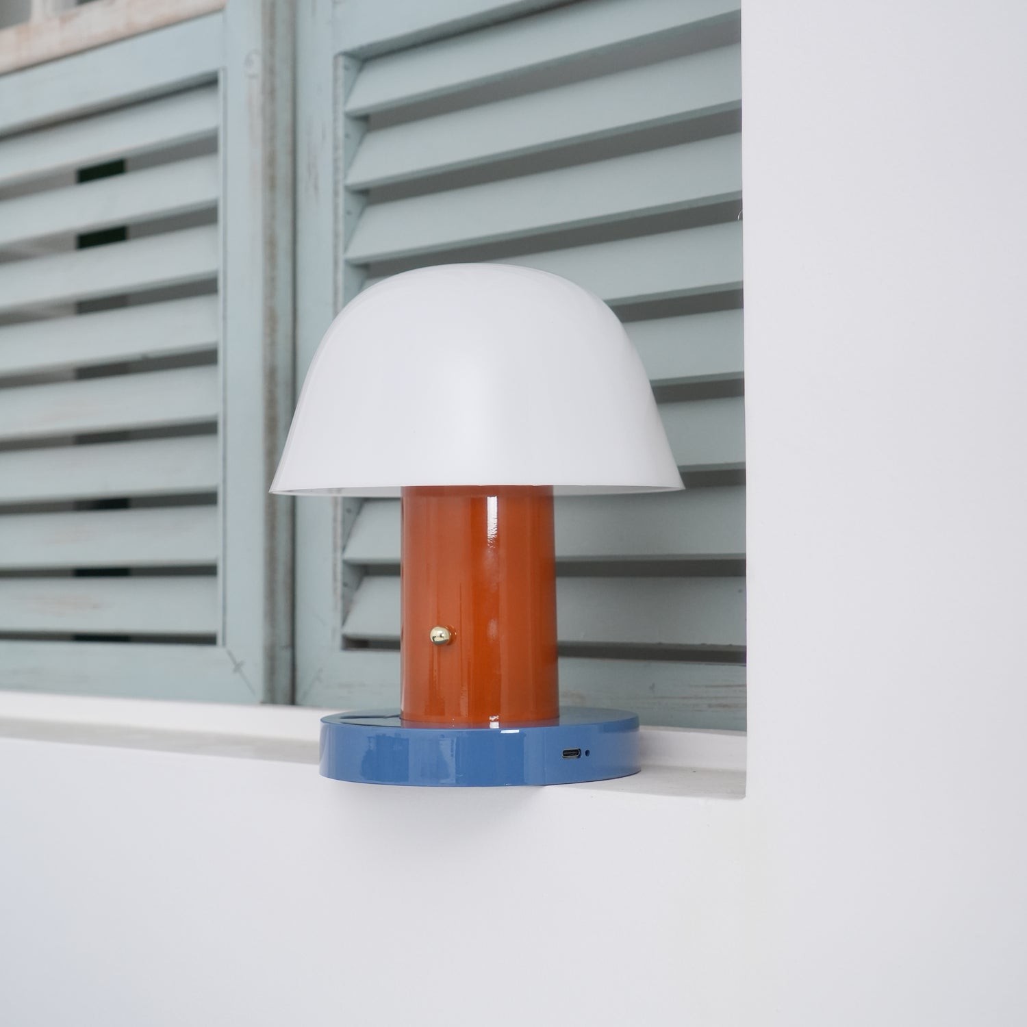 Minimalist Mushroom Cordless Table Lamp M44