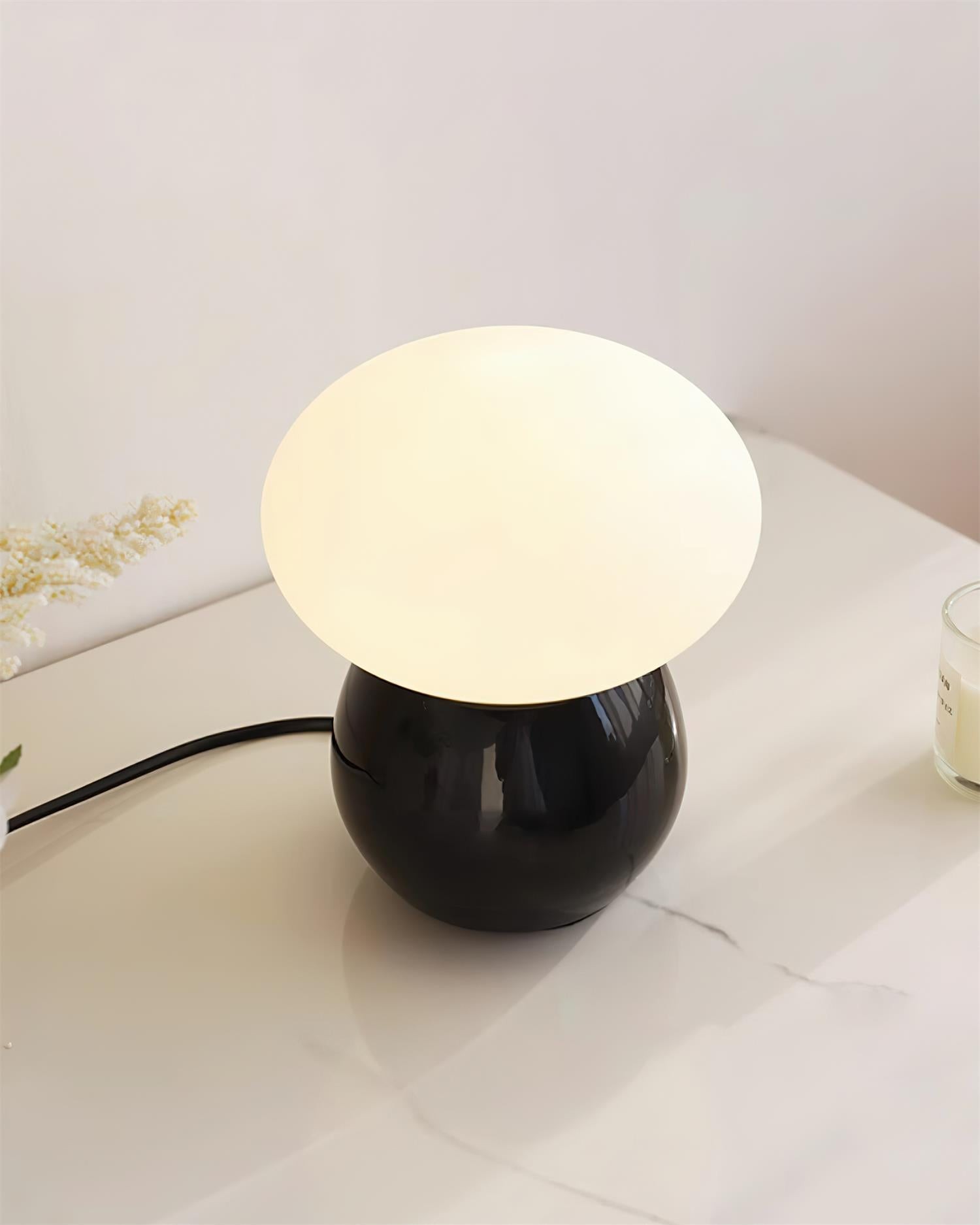 Modern Cream Style Mushroom Table Lamp M325