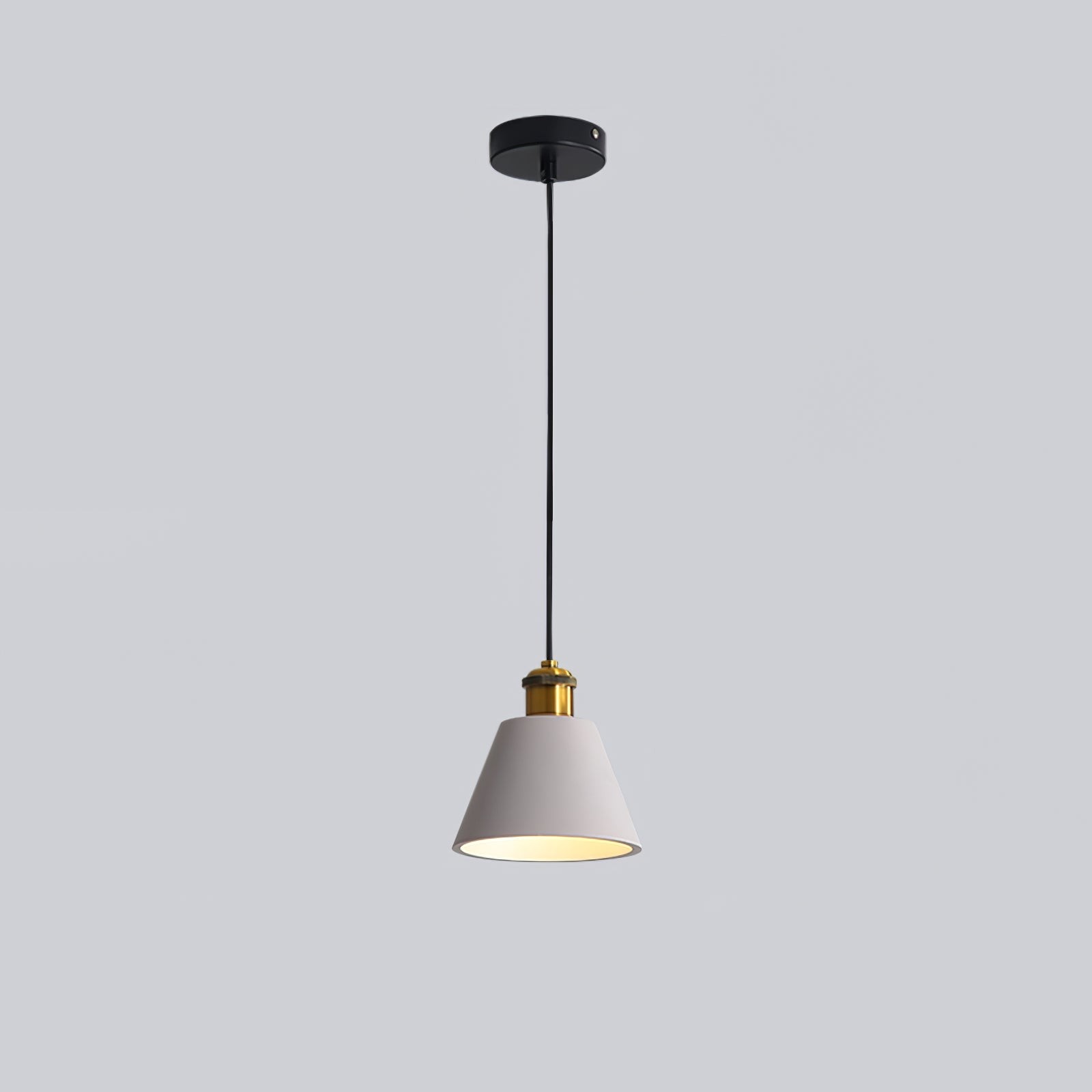 Modern Resin Geometric Pendant Lamp M432