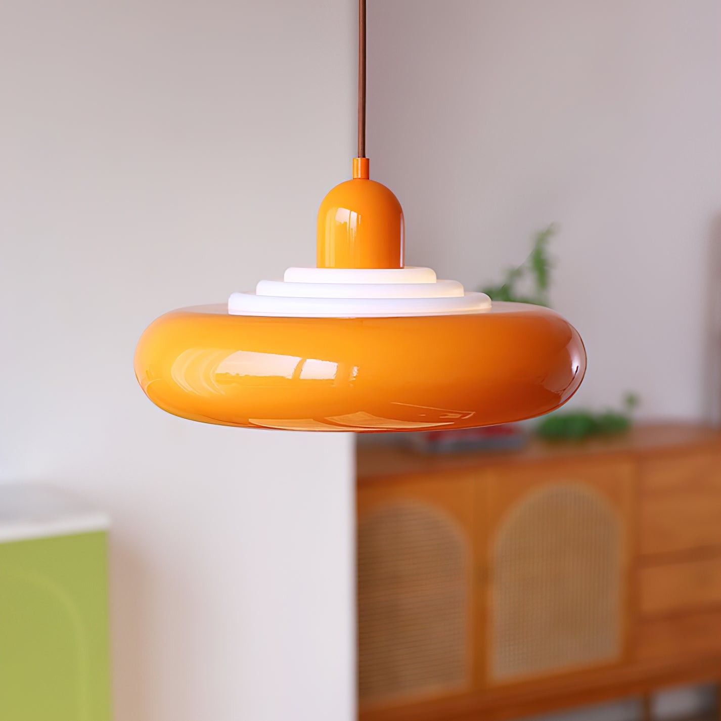 Modern Bauhaus Macaron Bowl Shade Pendant Lamp M312