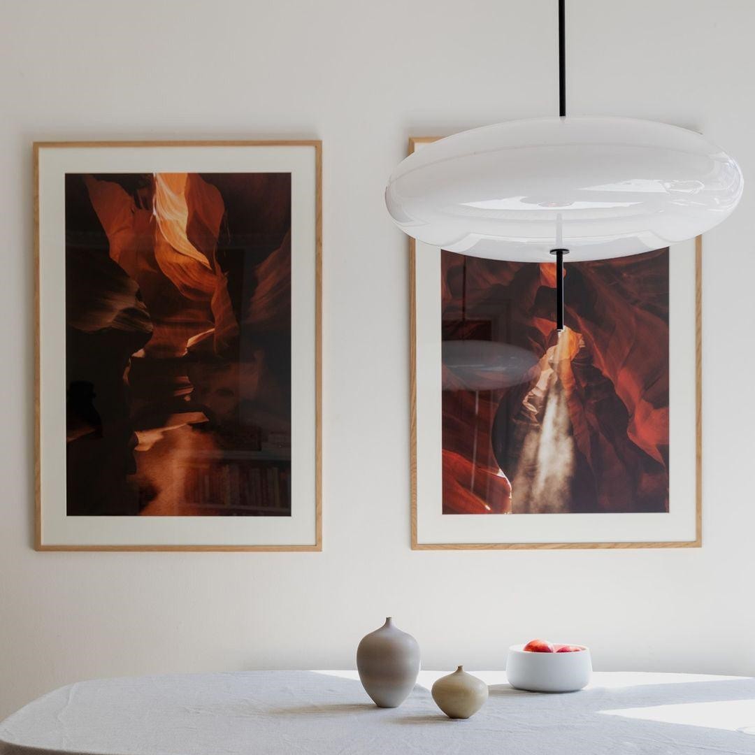 Modern Elliptical Shape Pendant Light
