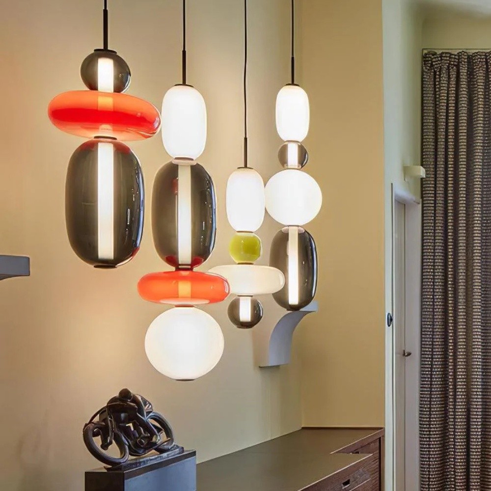 Nordic Colored Candy Glass Pendant Light S148