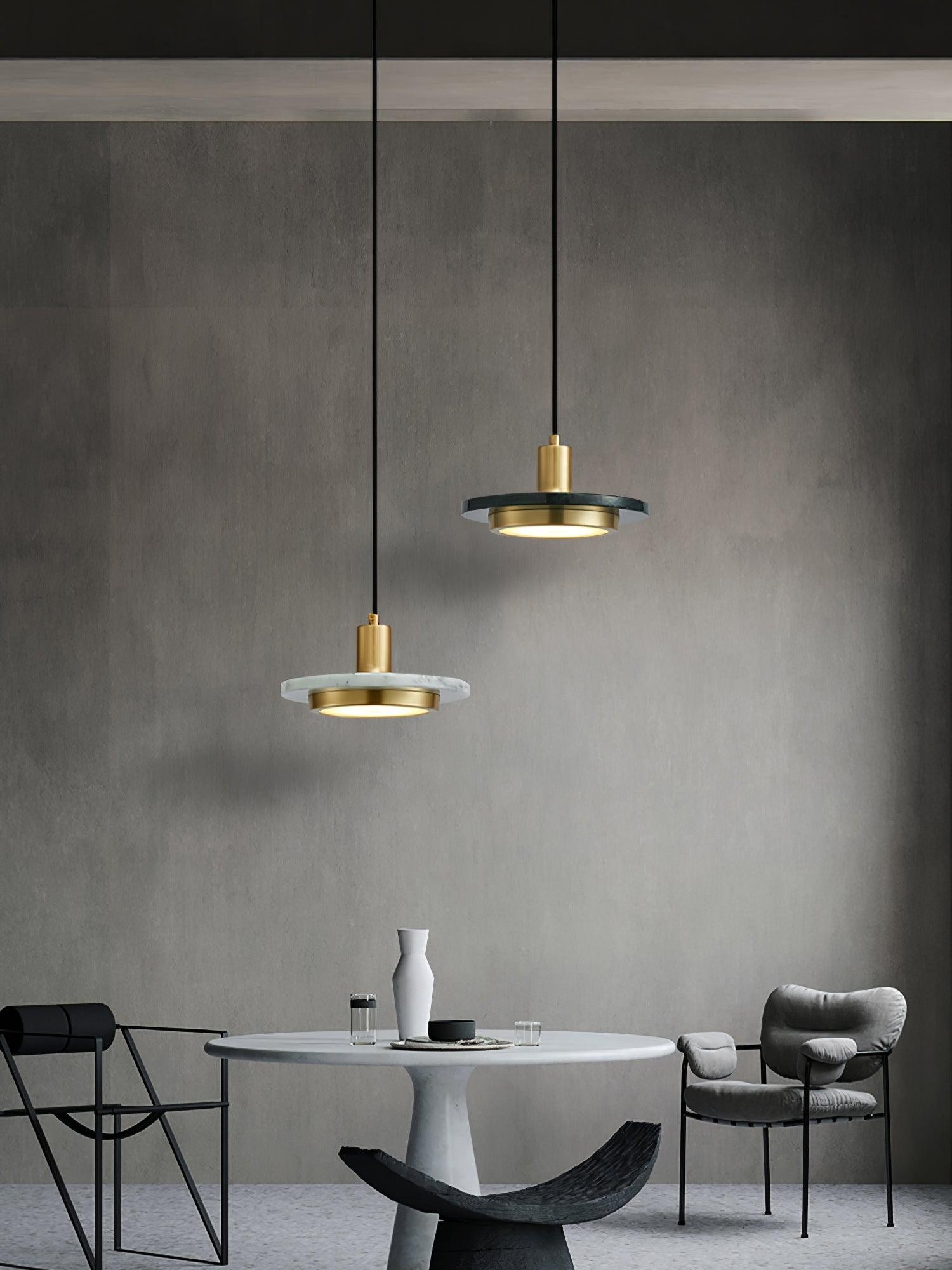 Double Circle Pendant Light M74