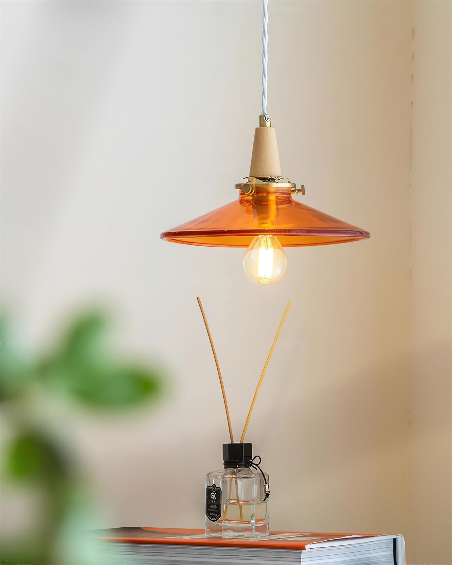 Nordic Brass Glass Pendant Lamp M286
