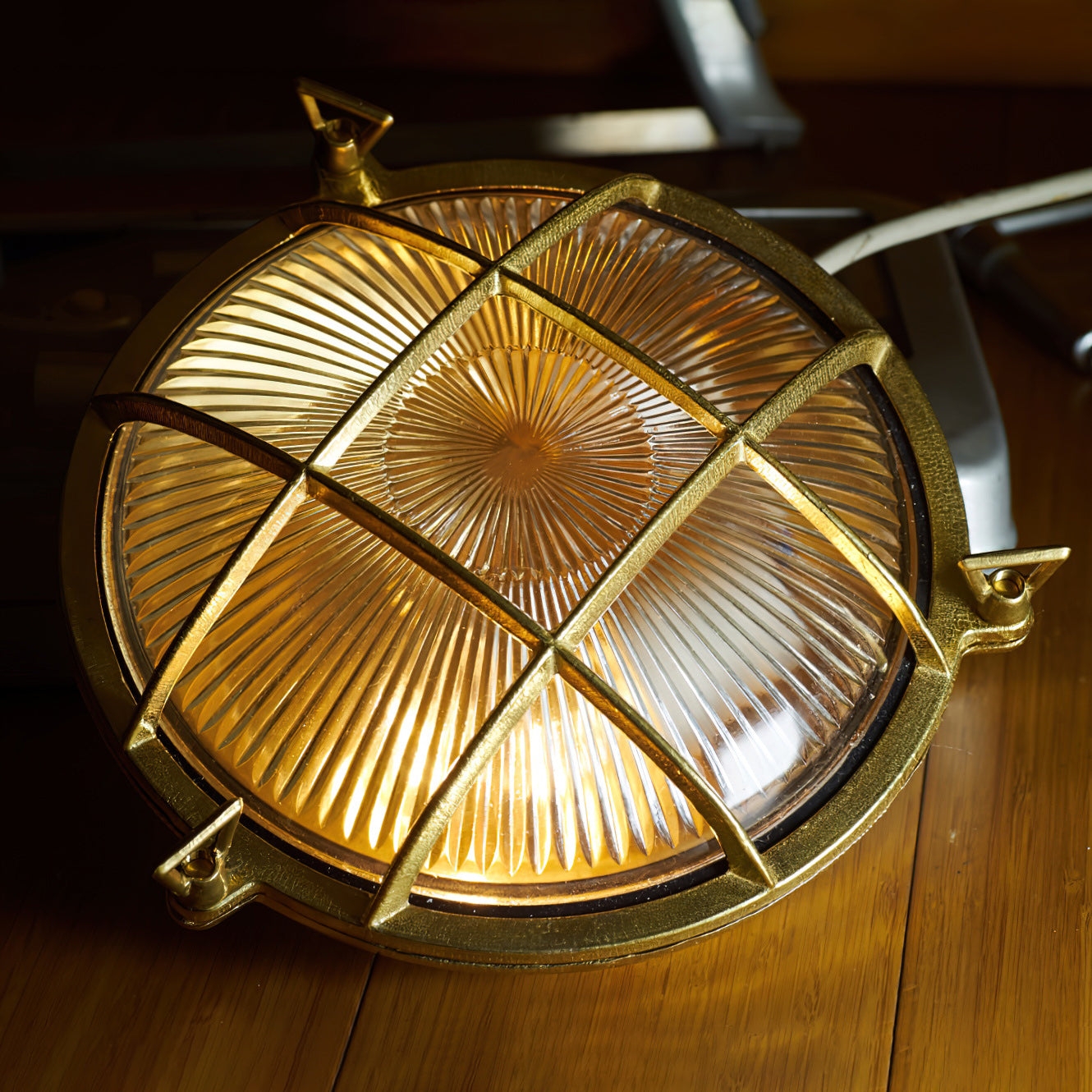 Fremantle Brass Bunker Sconce D636