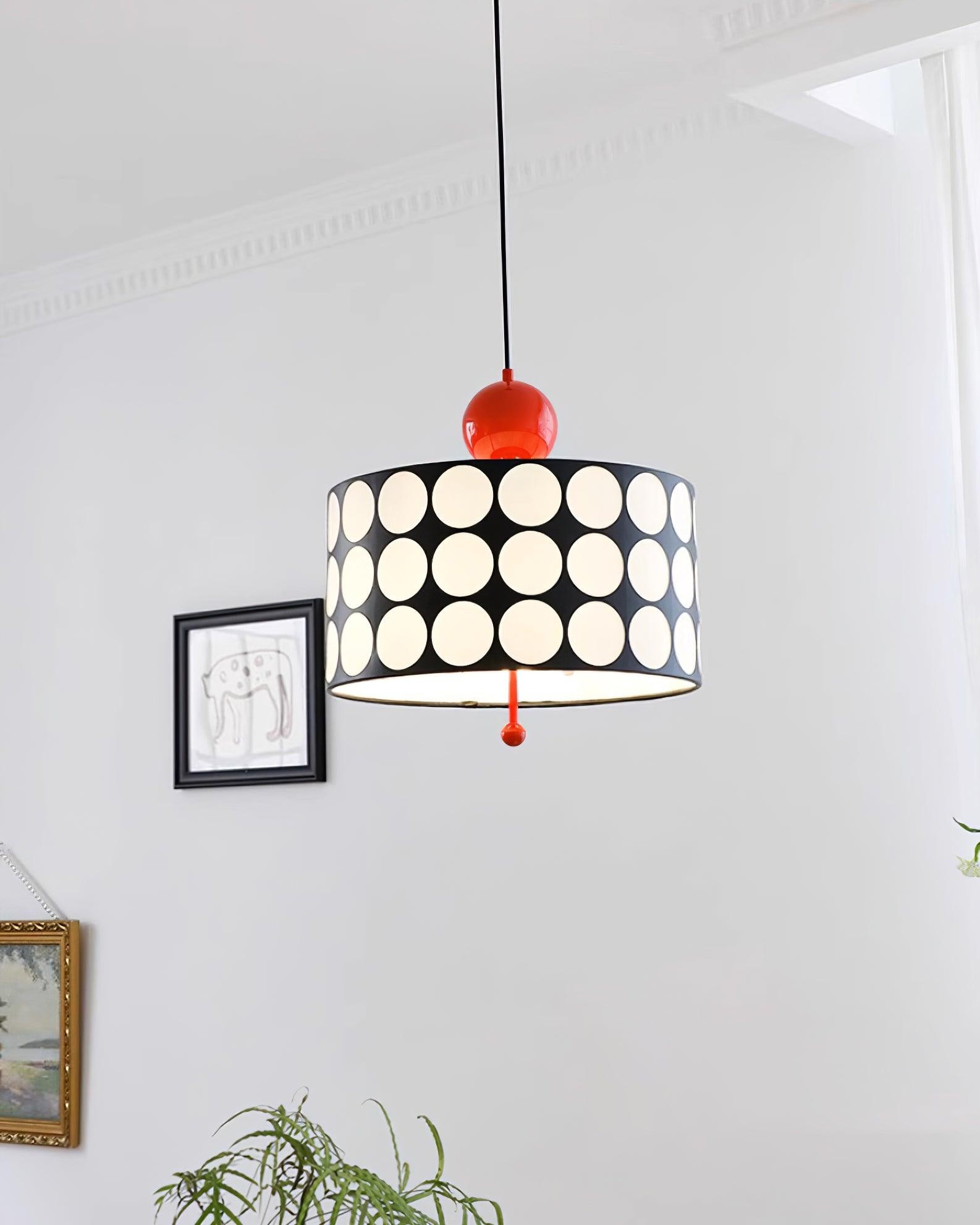 Lattice Acrylic Polka Dots Pendant Lamp M267
