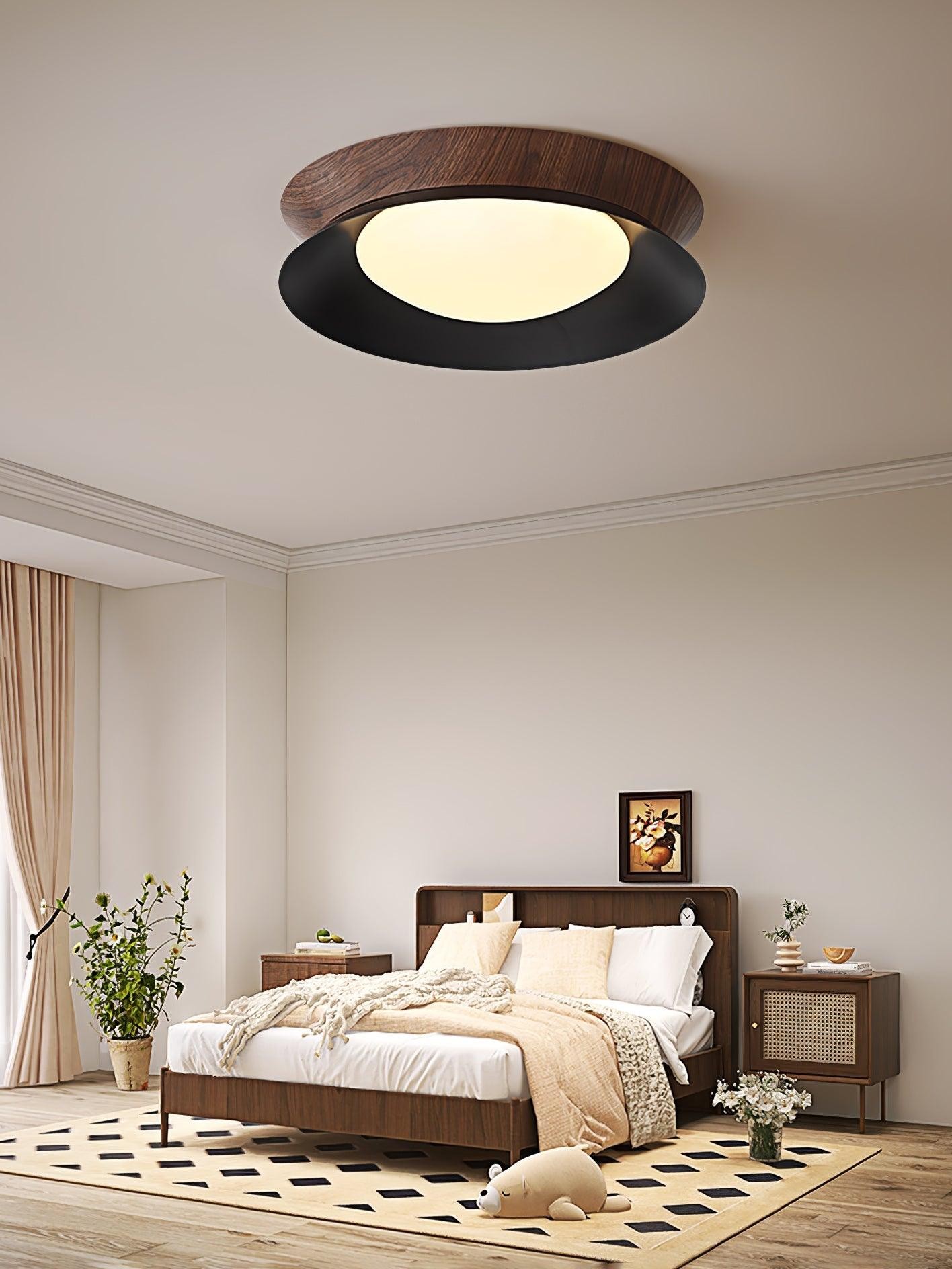 Double Half Round Ceiling Light M386