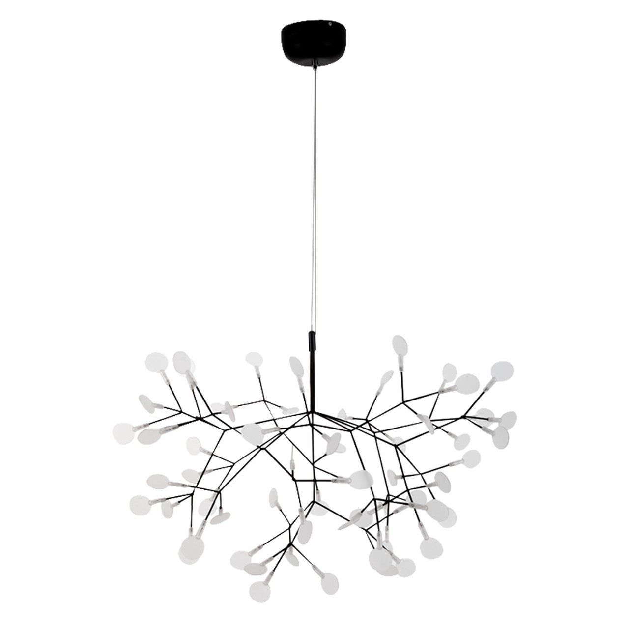 Scandinavian Branching LED Chandelier for Living Room