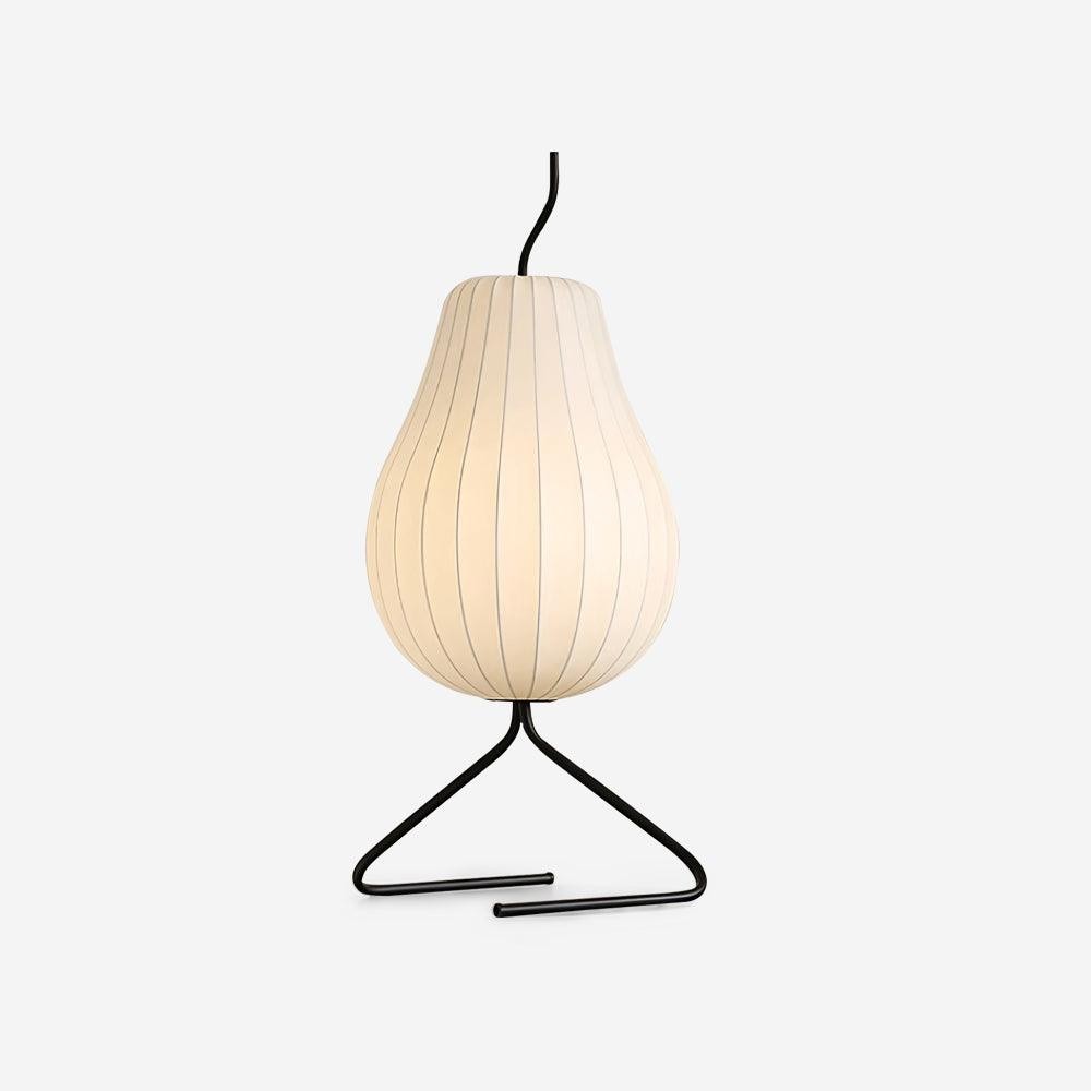 Pear-shaped Shite Floor Lamp Suitable For Living Room M35