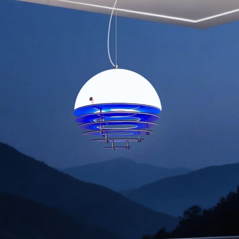 Bauhaus Sunset Ambient Pendant Lamp - Glass Acrylic Pendant Lamp S192
