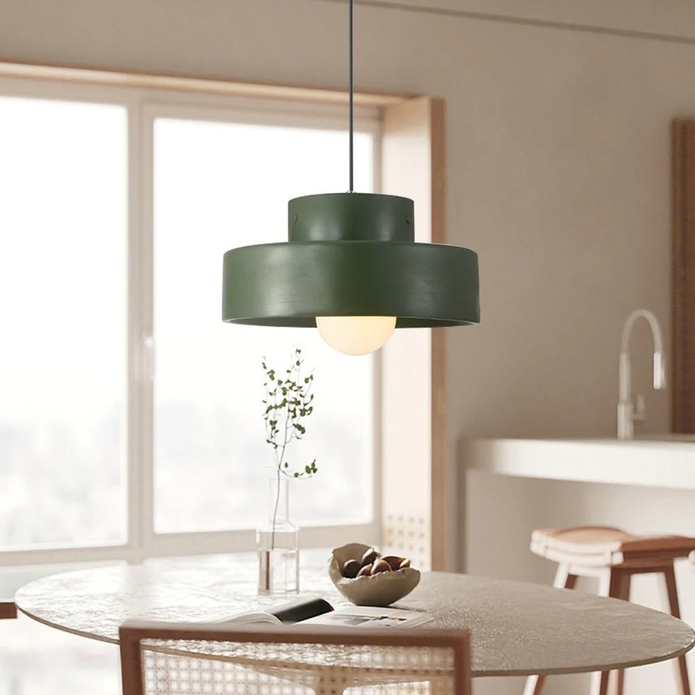 Nordic Cylinder Resin Pendant Lamp S121