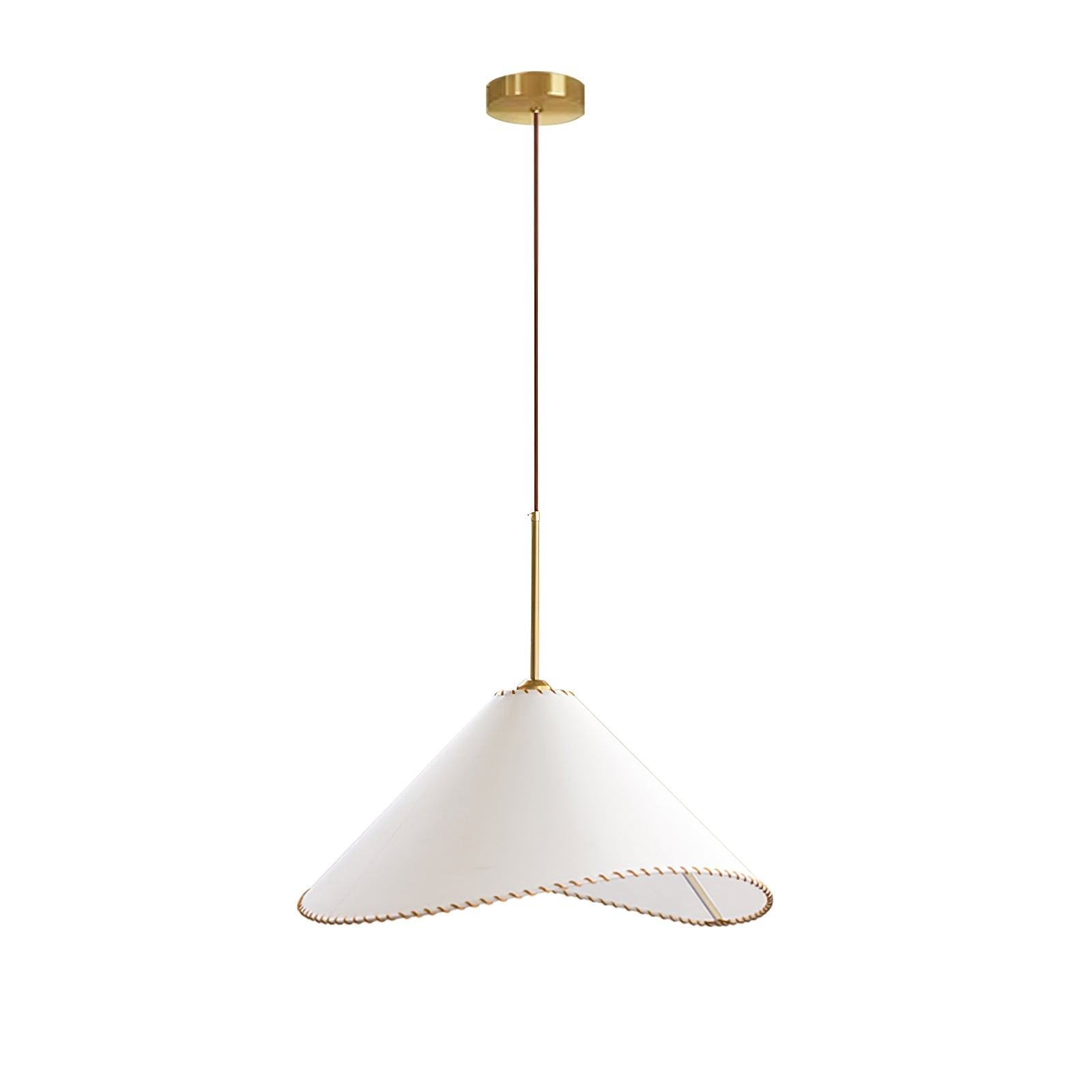 Twisted Shade Fabric Pendant Lamp M504