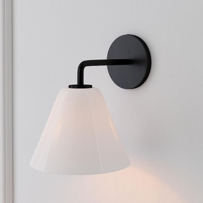 Conica Cone Wall Sconce - 1, 2, 3-Light Modern Glass Lighting T235
