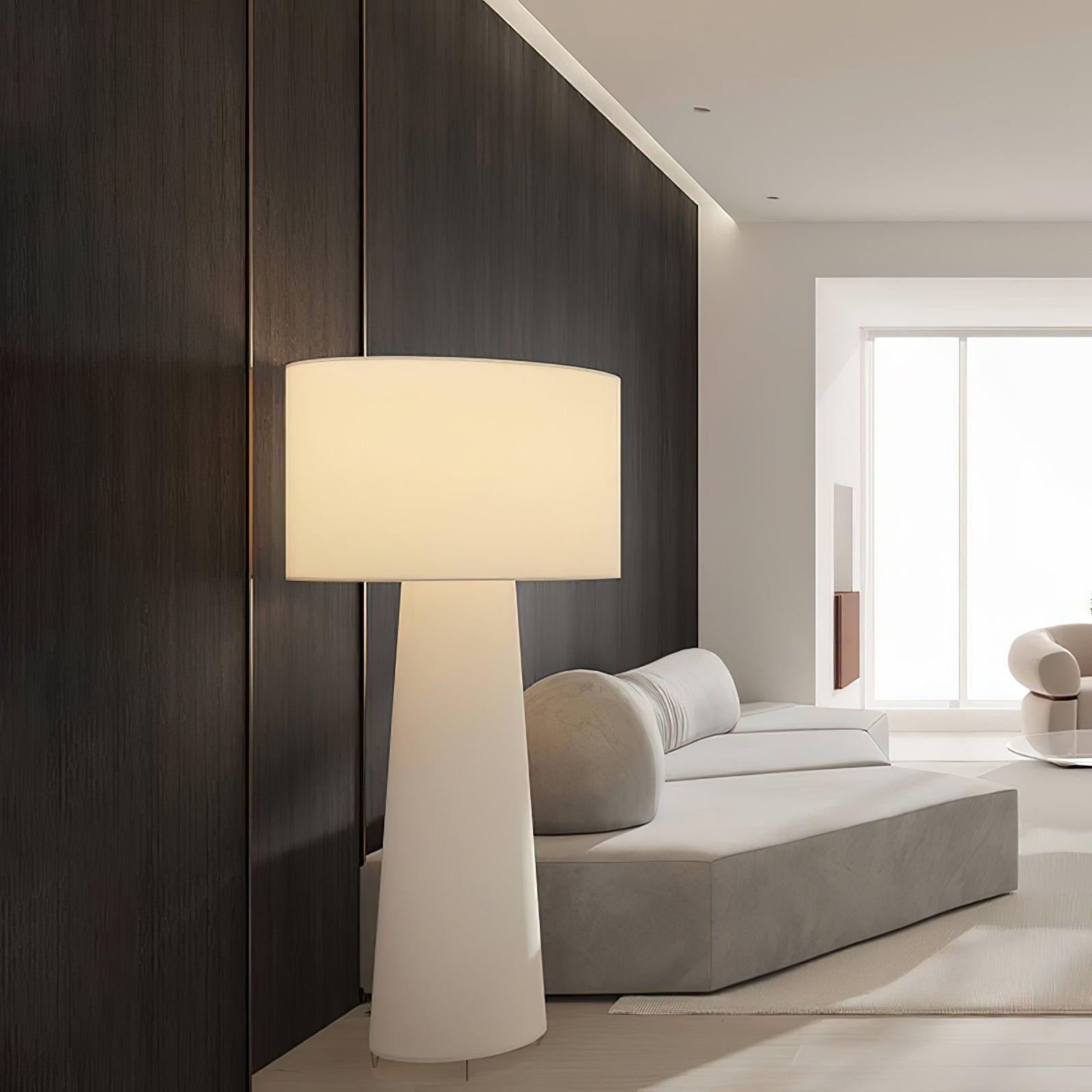 Column Fabric Floor Lamp Suitable For Living Room M76