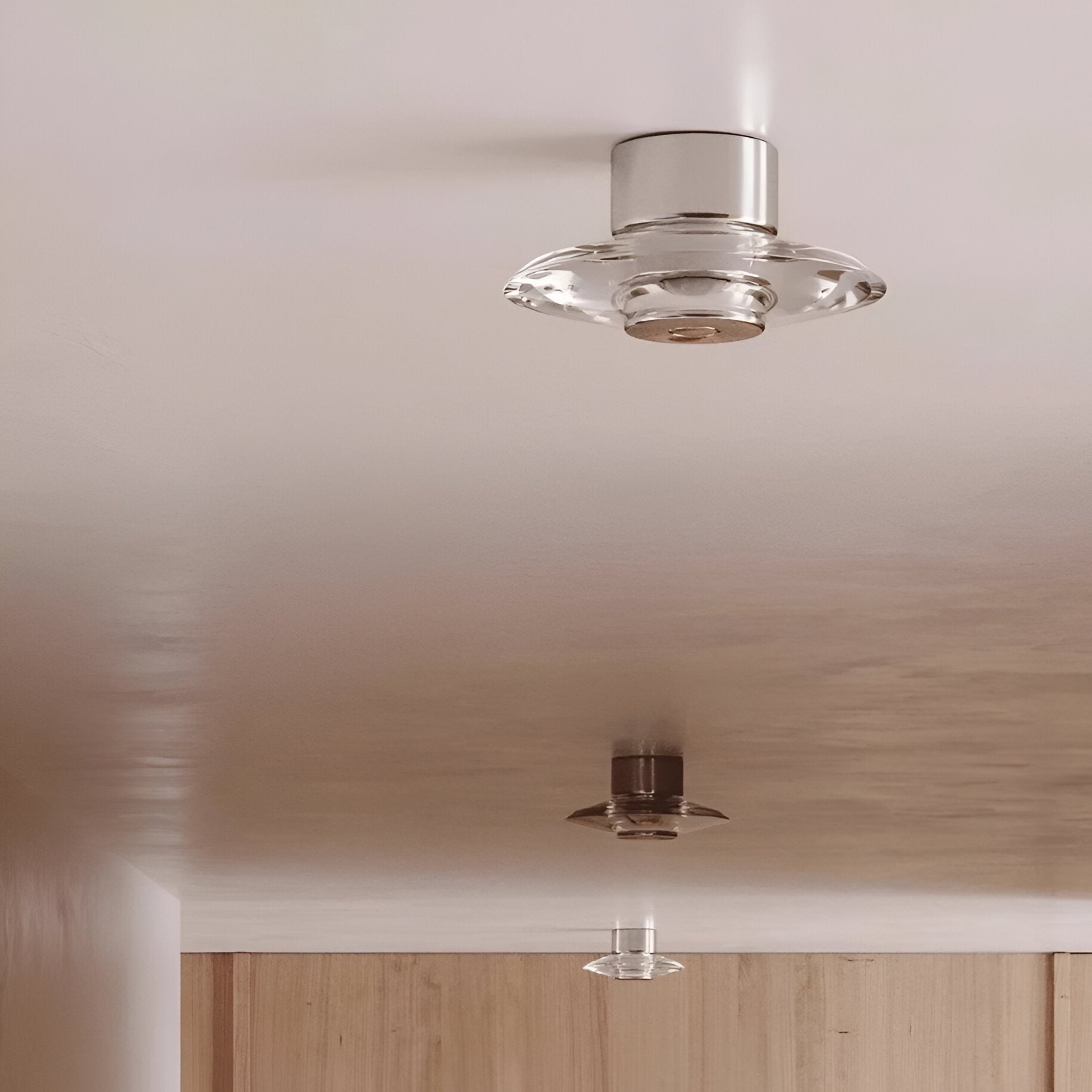 Italian Crystal Minimalist Clementine Wall Light D958