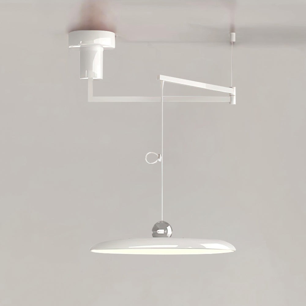 Simple Modern Adjustable Swing Arm Disc Pendant Lamp M110
