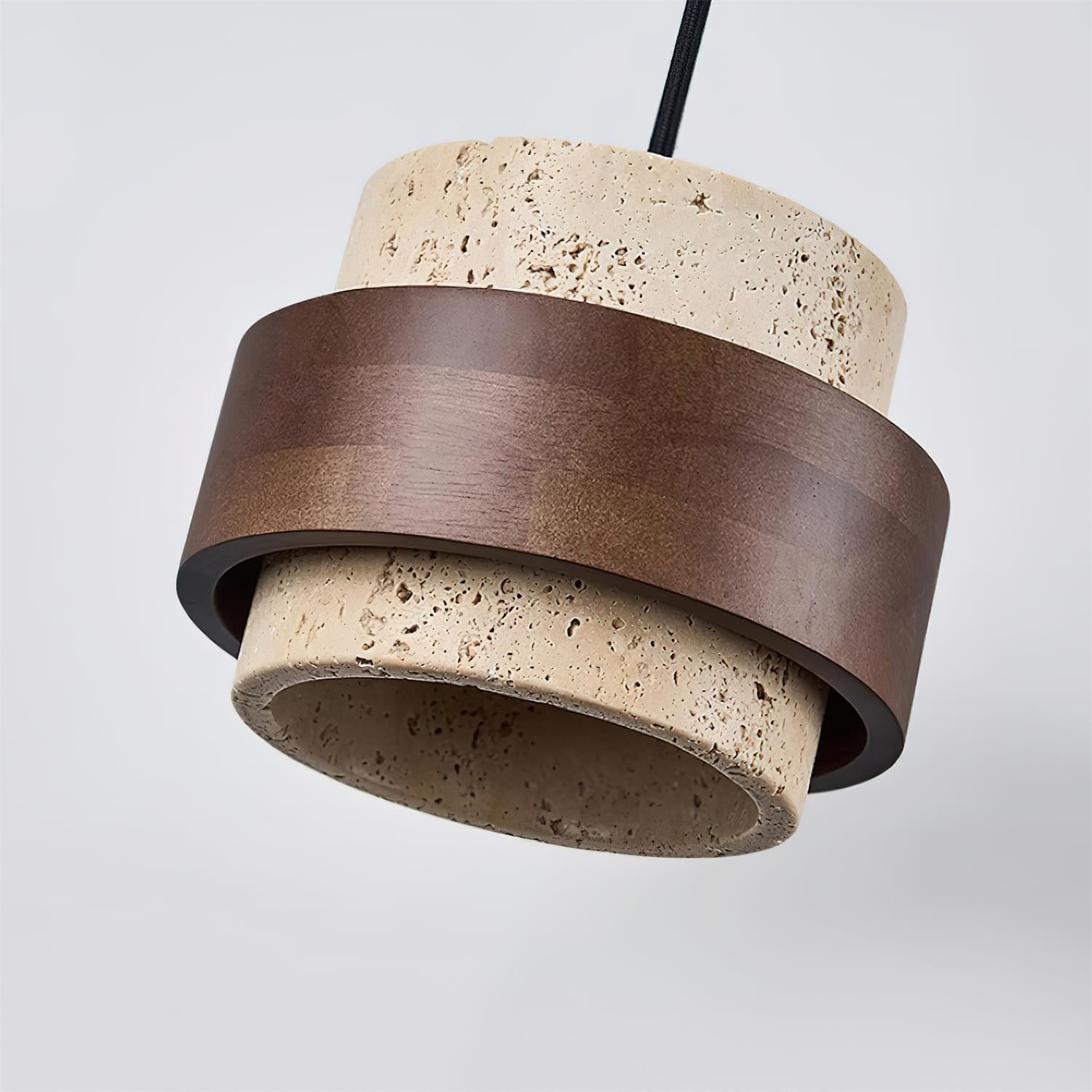 Cylinder Travertine Pendant Lamp M271