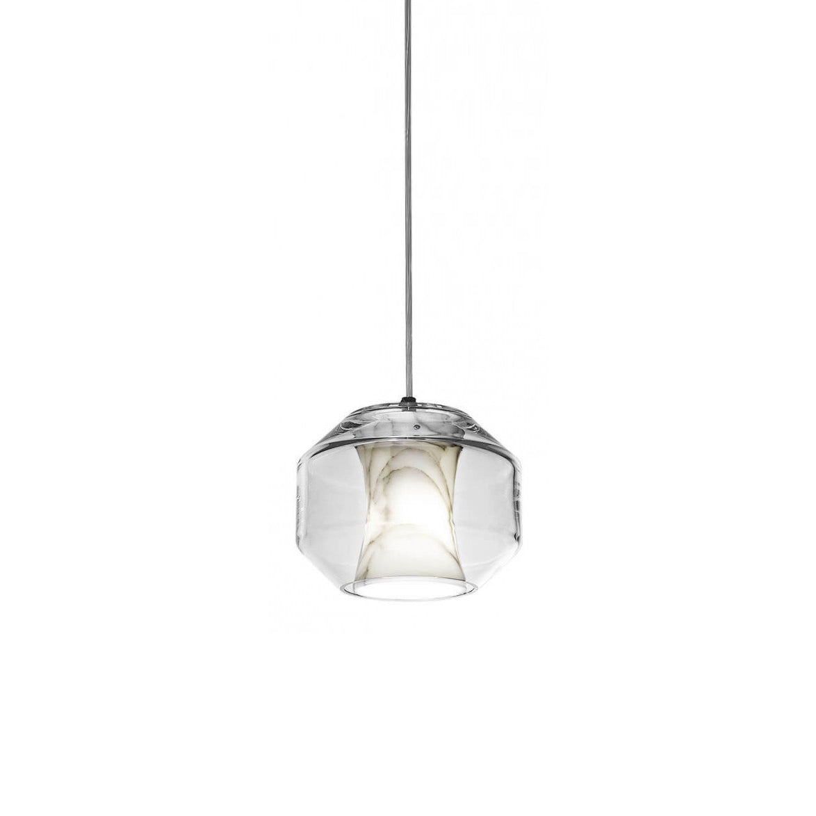 Glass Alabaster Pendant Lamp D444