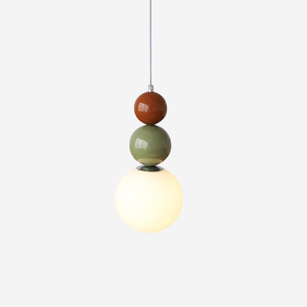 Nordic Cream Modern Simple Dot Pendant Lamp M387