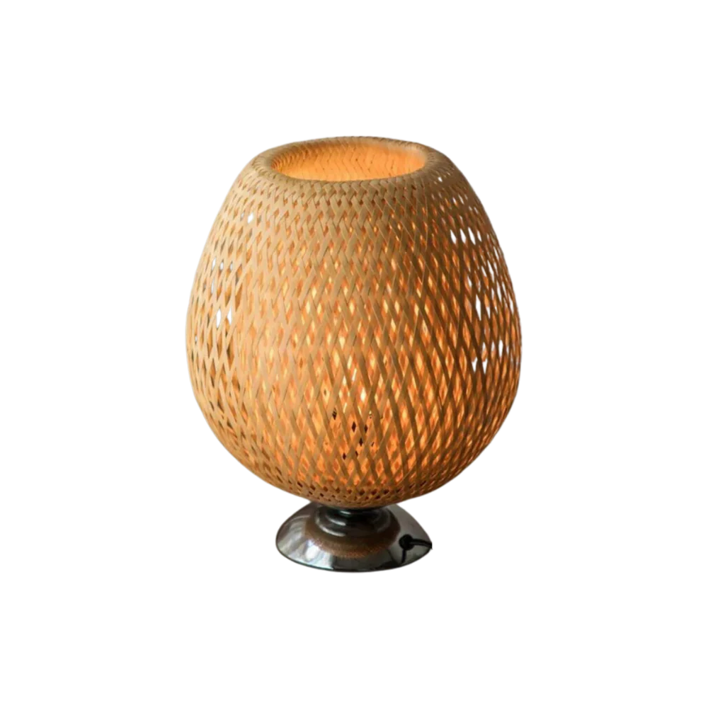 Handcrafted Sustainable Bamboo Table Lamp D847