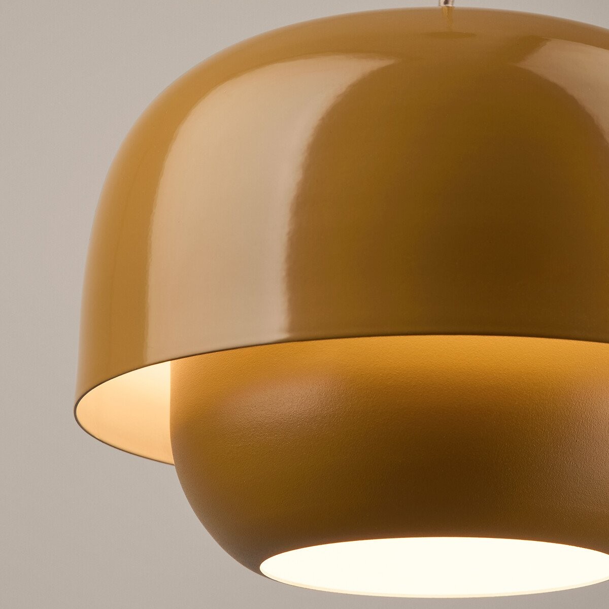 Clinco Retro-Modern Metal Pendant - Dual Shade Dome Light T413