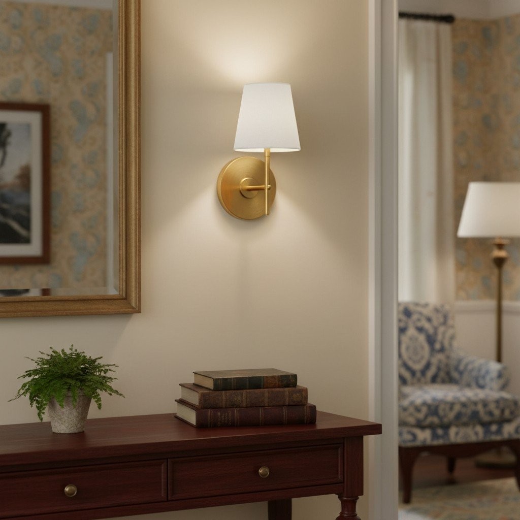 Ornato Antique Bronze Mid-Century Wall Sconce - Elegant Indoor Lighting T291